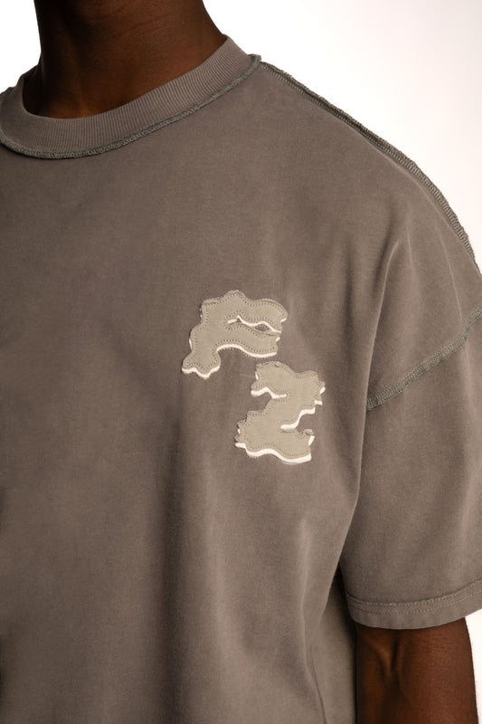 Charcoal Grey Oversized T-Shirt – Vintage Streetwear Fit