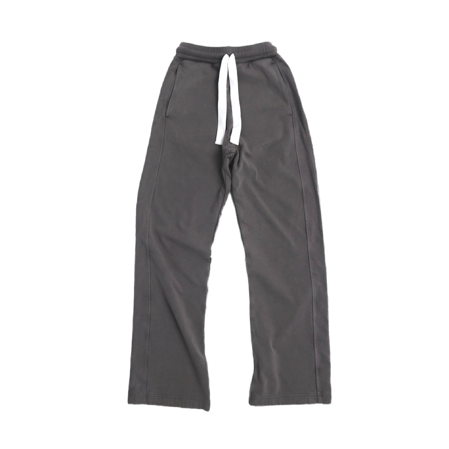 Charcoal Grey Vintage Wash Straight Leg sweatpants