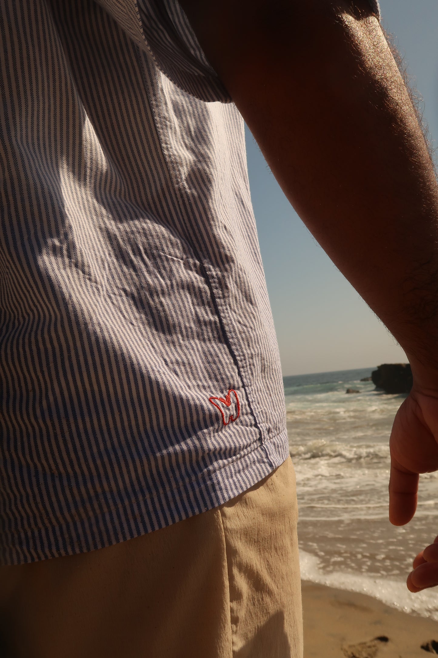 Box Fit Stripe Shirt