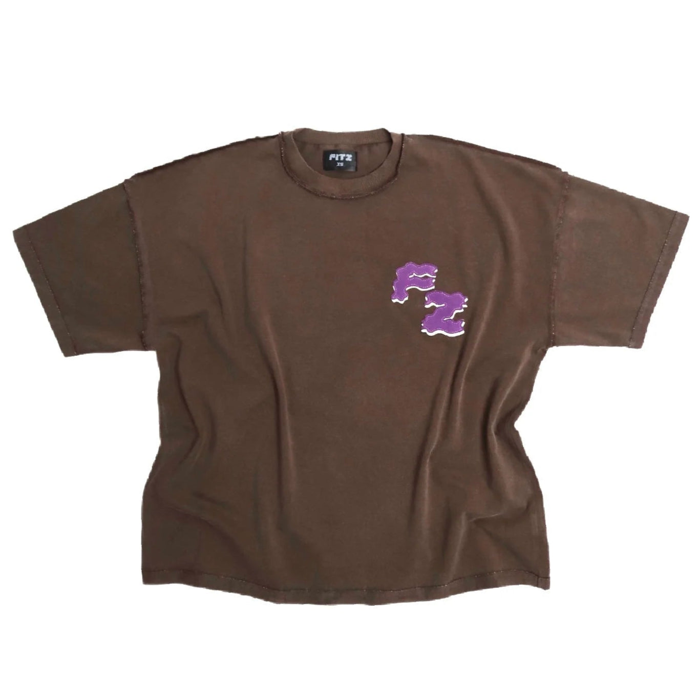 Brown Oversized T Shirt