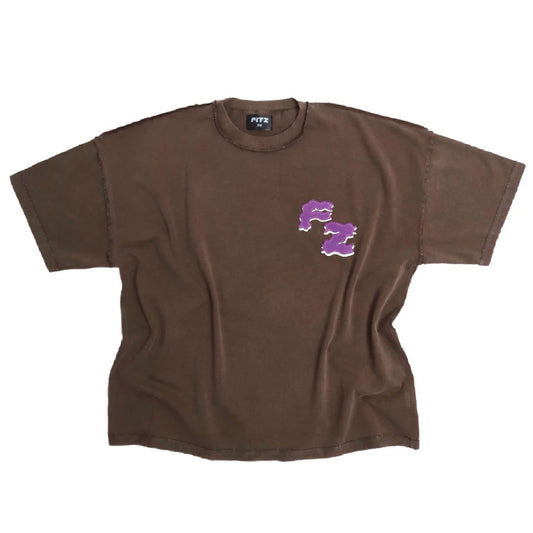 Brown Oversized T Shirt