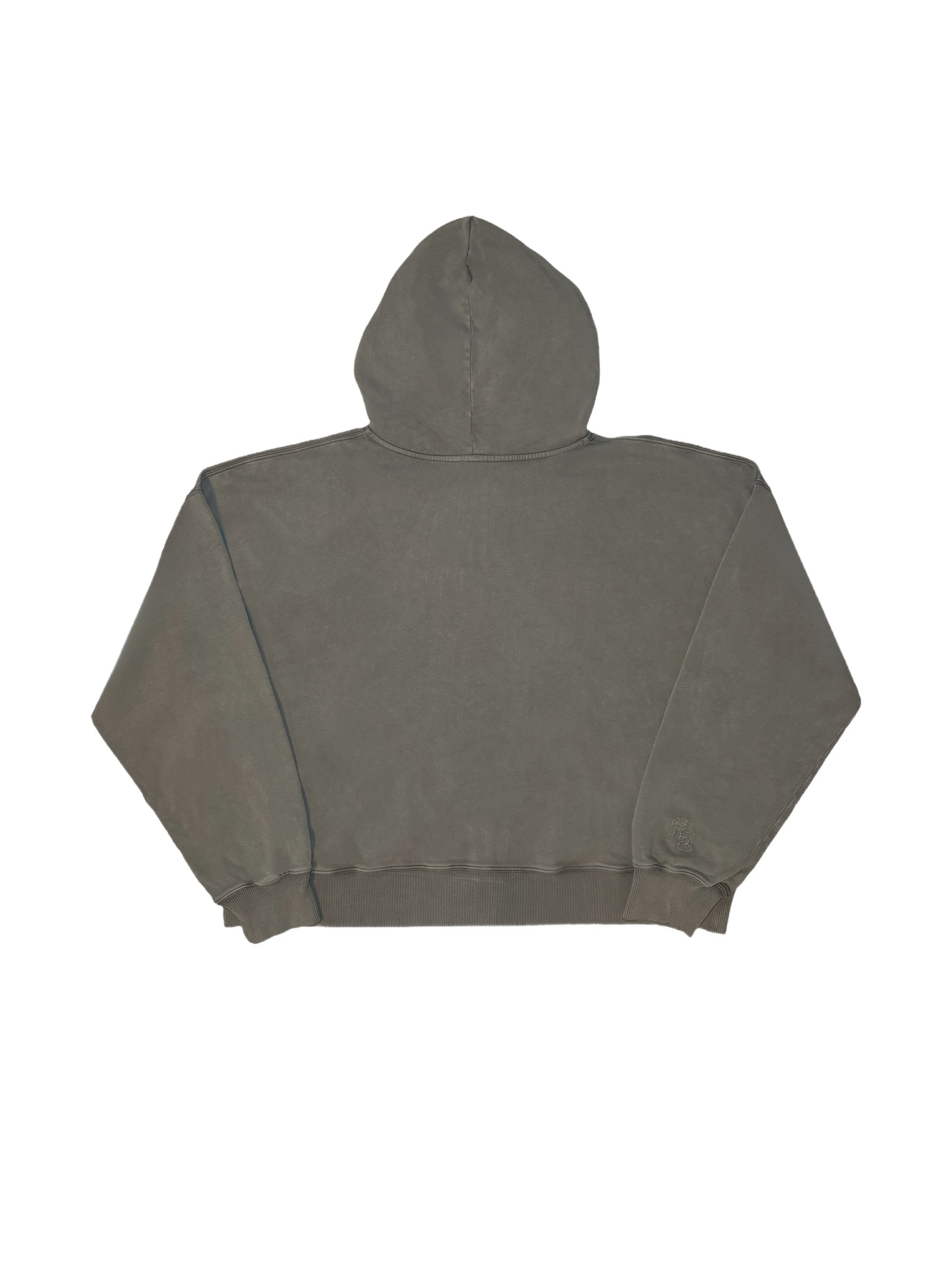 Grey Zip Up Hoodie – Heavyweight Premium Streetwear